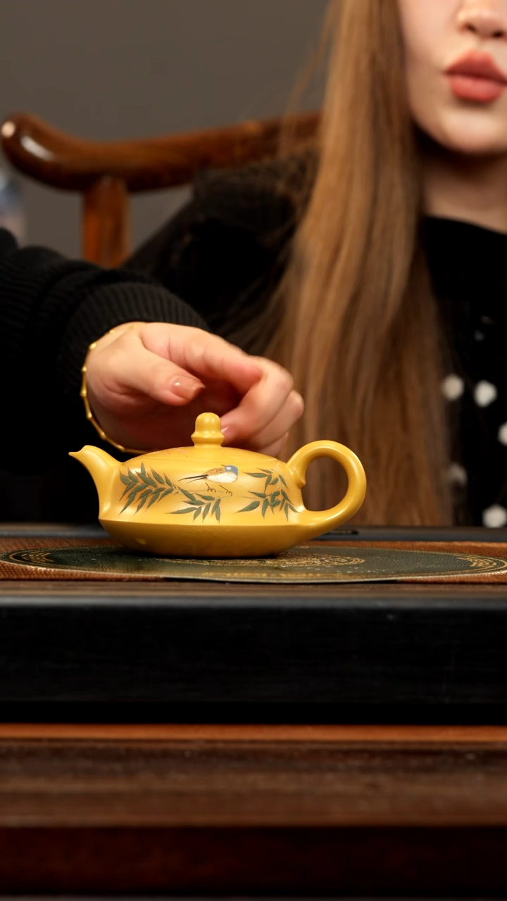 【闪购商品】紫砂茶壶ZST 黄金朱泥
