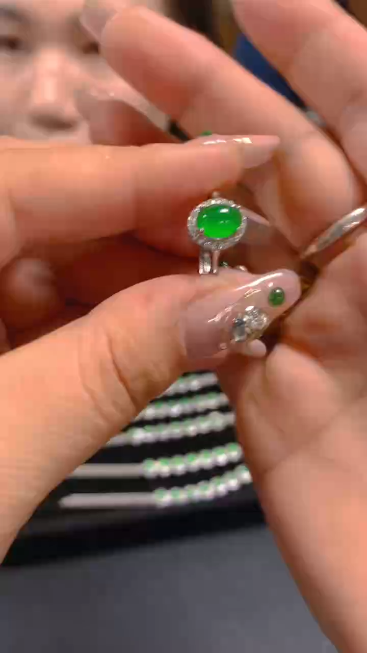 【闪购商品】翡翠戒指未镶嵌0296945876多样性发其一