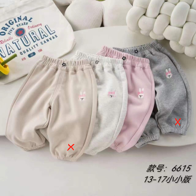 酷-【6615蝴蝶结小兔】卫裤