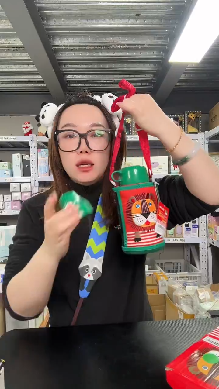 不锈钢N790（直饮+盖碗）红狮子600ml