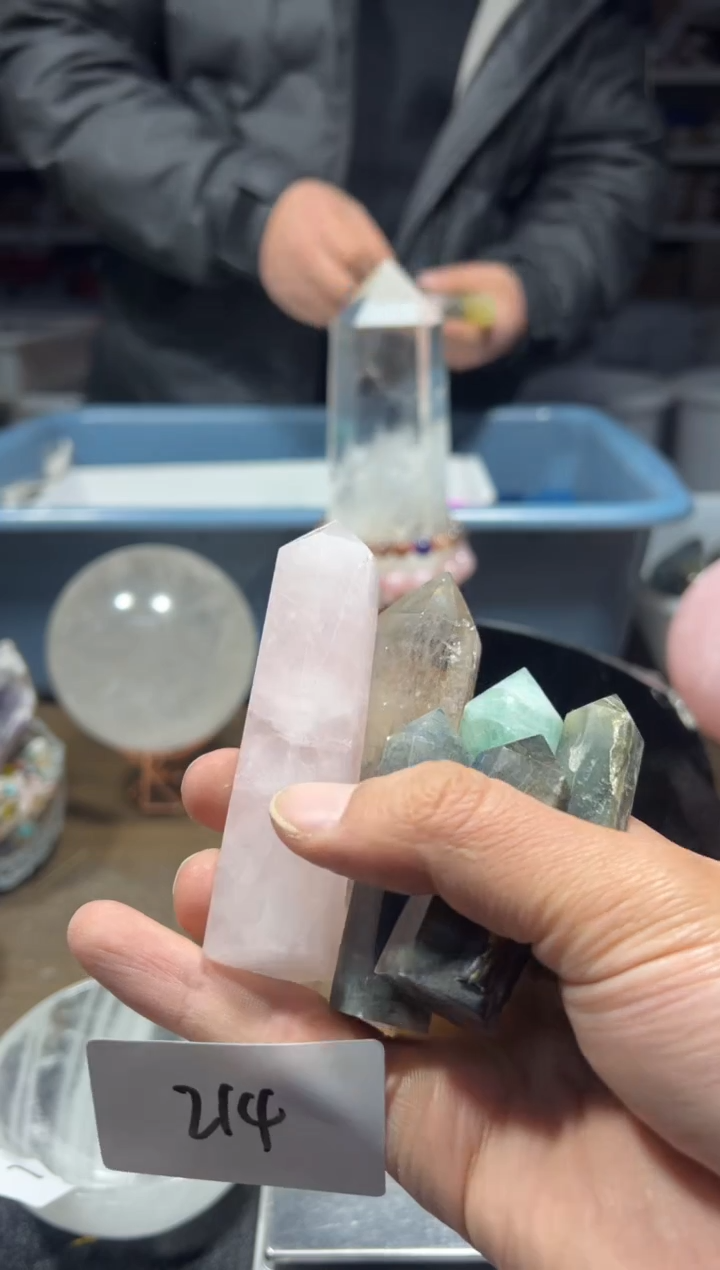 未镶嵌珠宝半成品水晶214