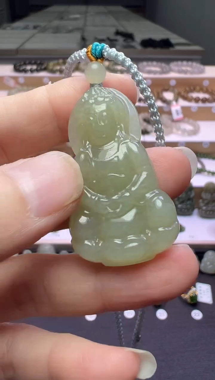 颈饰未镶嵌和田玉171号链接卡40*25*7mm