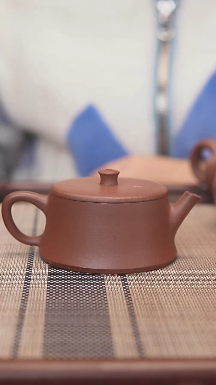 【闪购商品】紫砂茶壶福圆红皮龙110cc