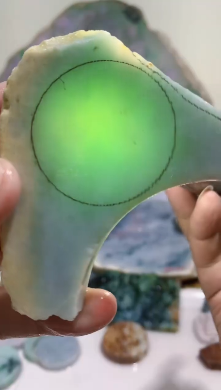 裸石翡翠0蒙0翡翠珠宝890