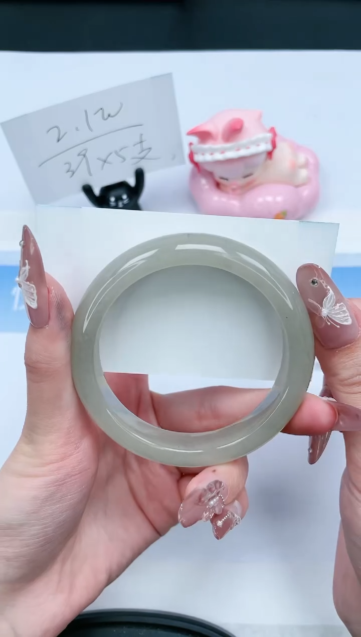 【闪购商品】石英质玉未镶嵌手镯301-58.5