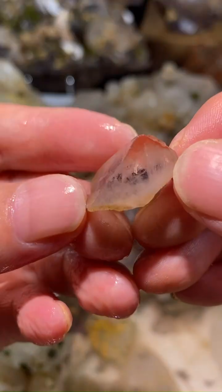 未镶嵌珠宝半成品水晶76号四川超七花园水晶