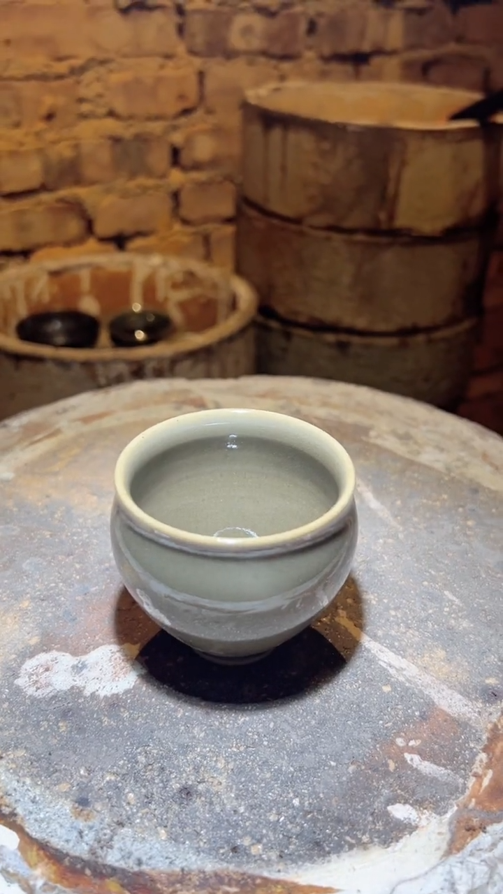茶盏3柴烧建盏主人杯