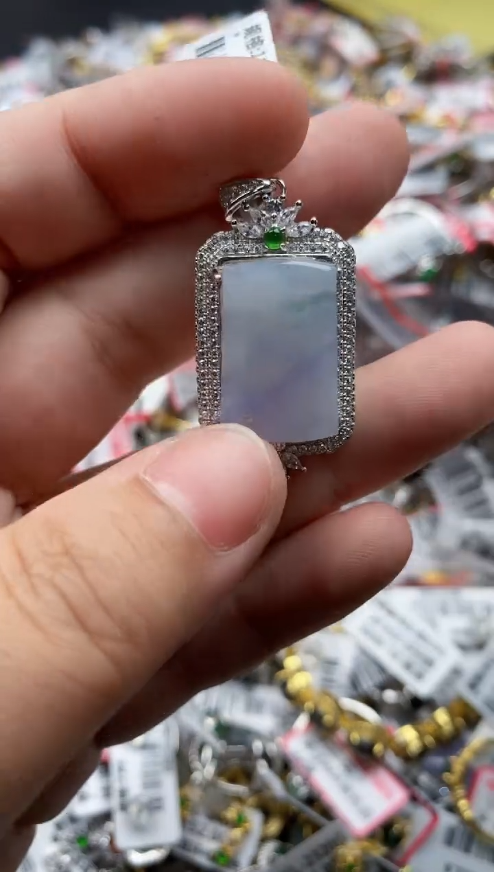 【闪购商品】翡翠戒指银S925镶嵌1111111---5