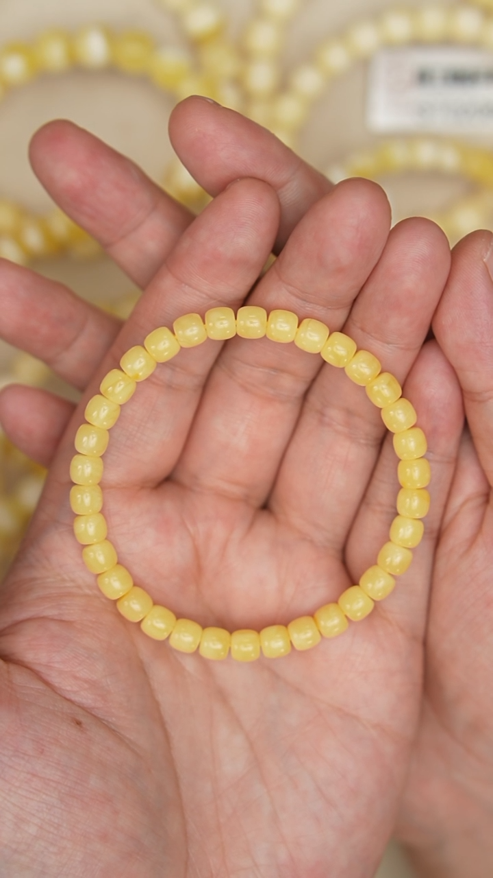 【闪购商品】蜜蜡珠宝奇石未镶嵌约6mm+（单件）