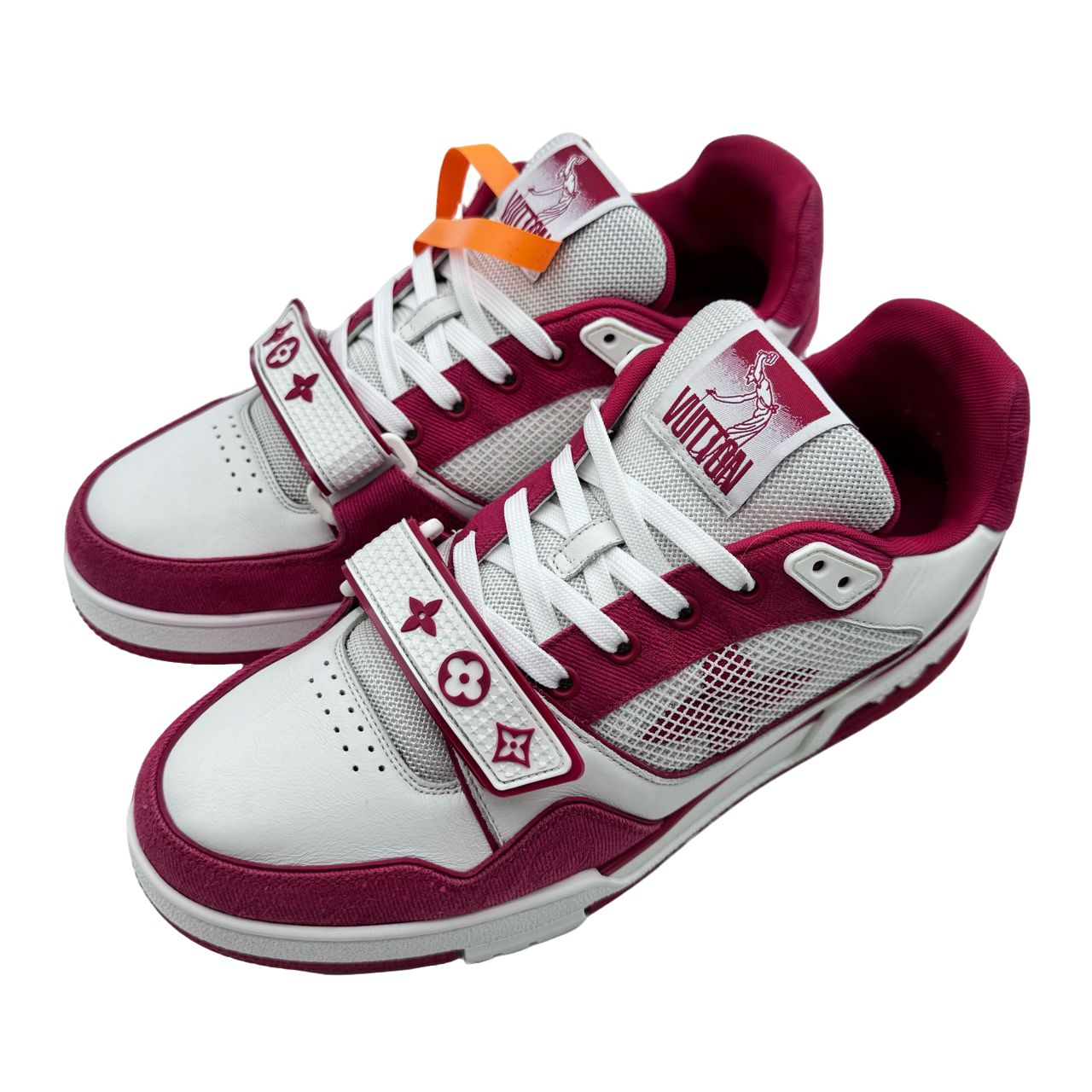 95新 LouisVuitton/路易威登 7.5码41.5码魔术贴trainer98新vv693