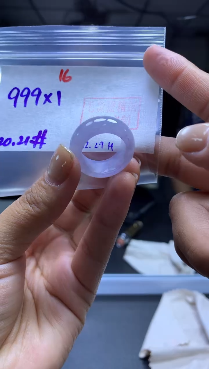 未镶嵌定制翡翠戒圈#999元-毛货需精细抛光