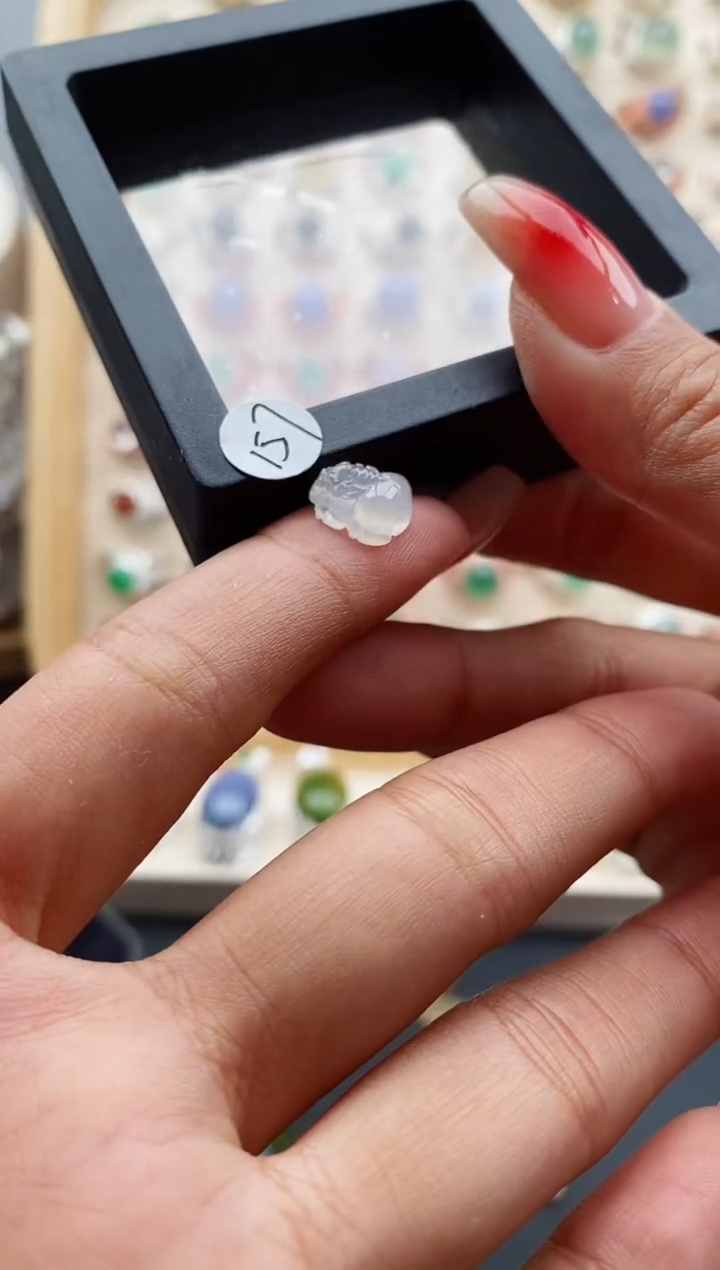 【闪购商品】翡翠裸石缅甸天然A货翡翠裸石+157