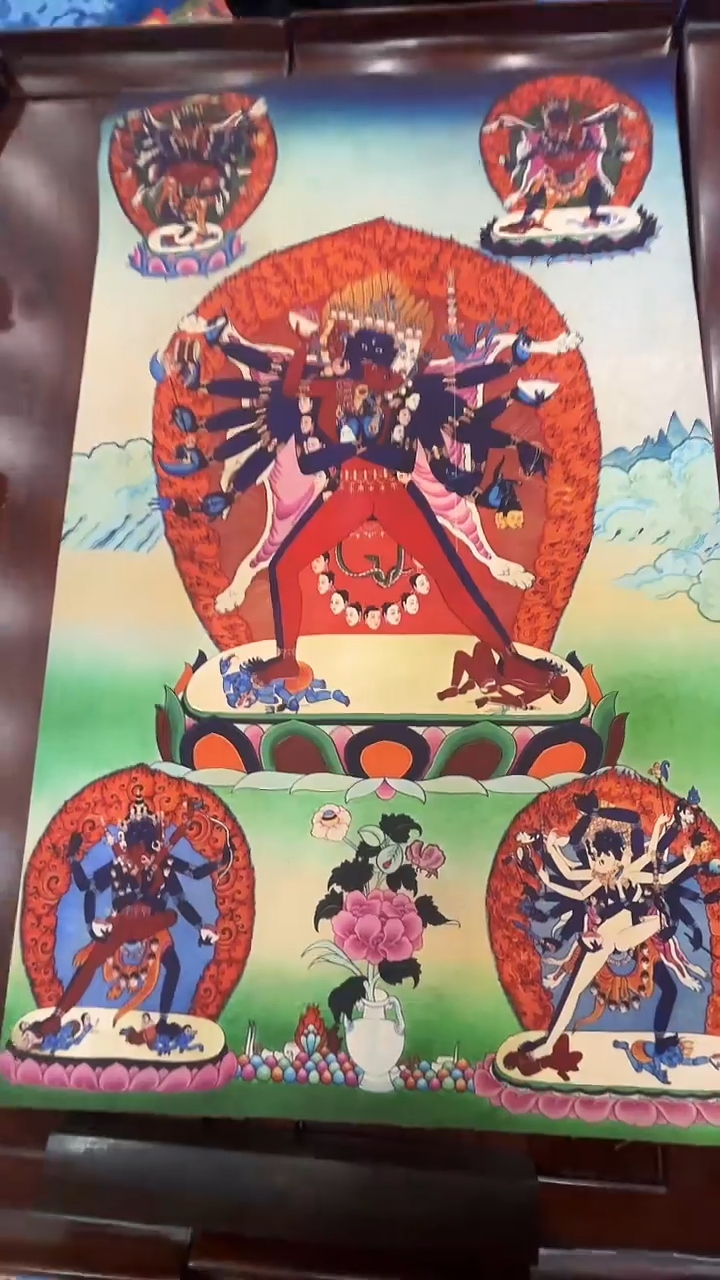 卷轴画唐卡16035