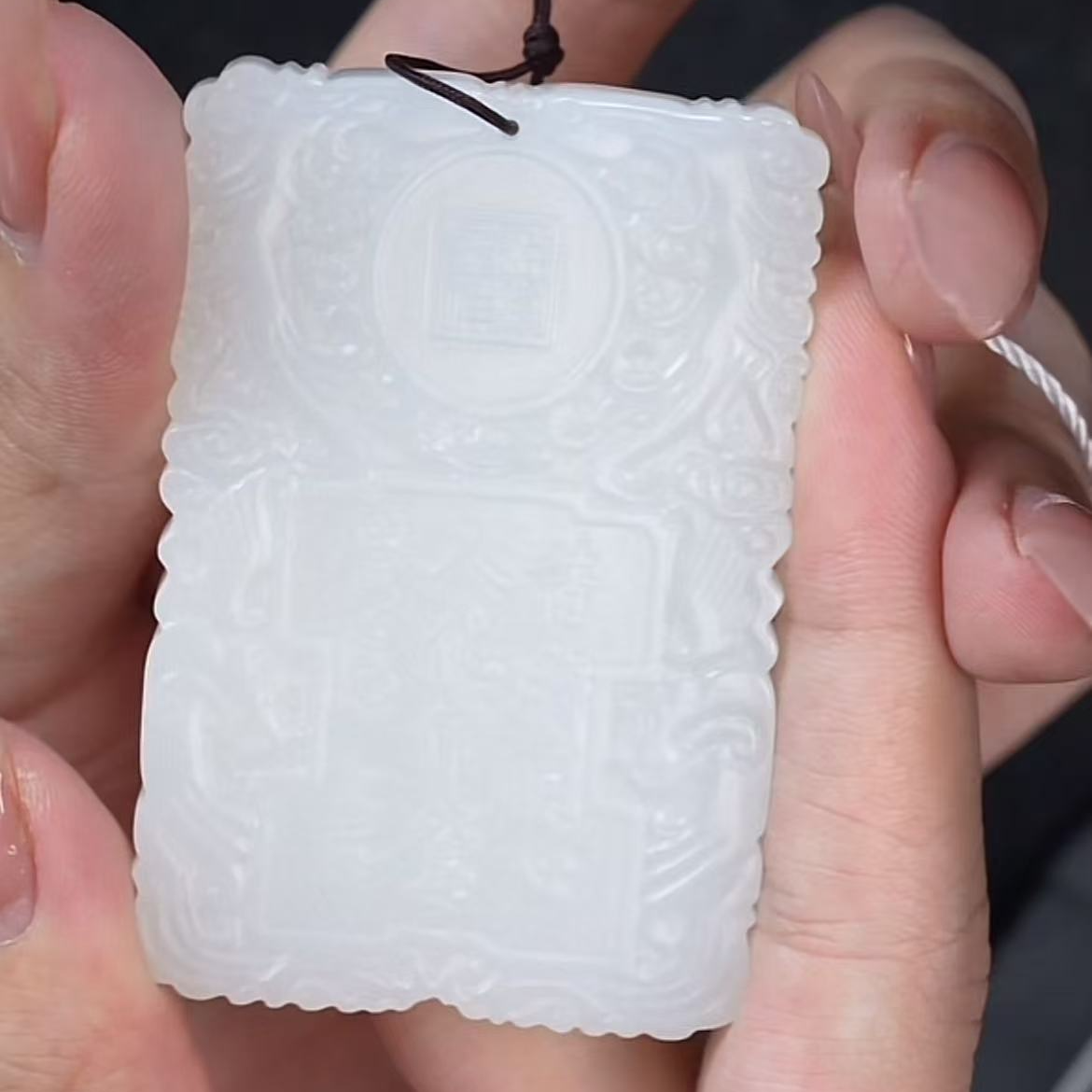 清代和田玉挂牌1