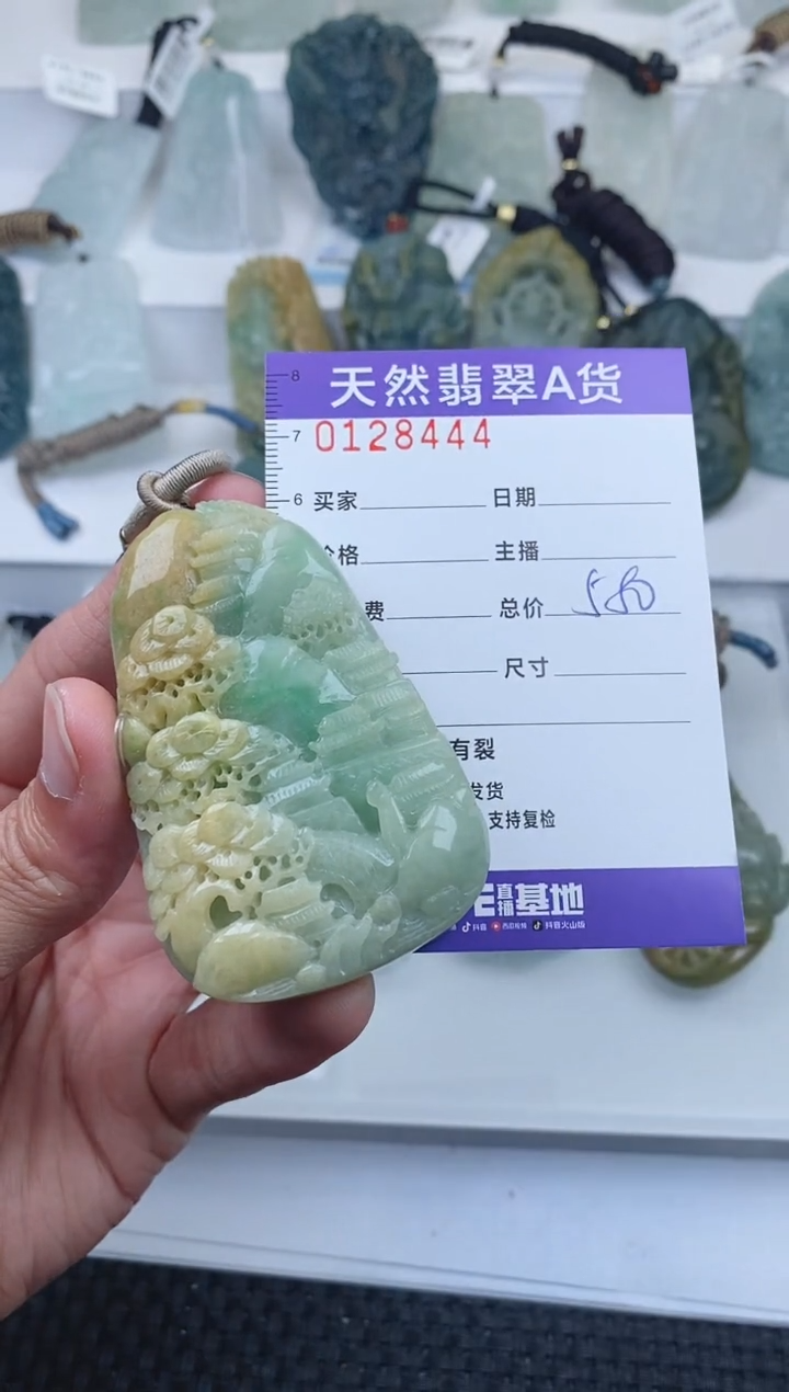 【闪购商品】翡翠颈饰未镶嵌      444