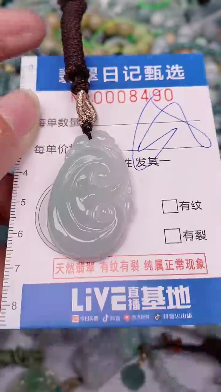 【闪购商品】翡翠颈饰未镶嵌00008490