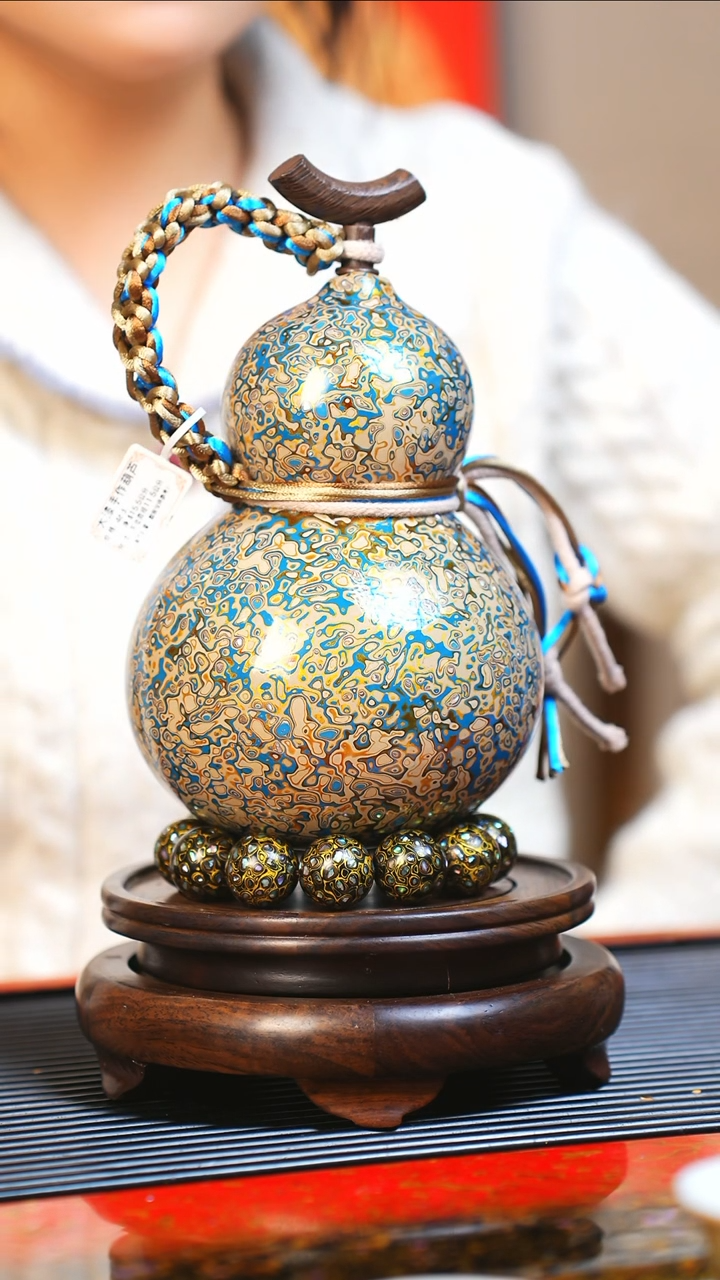 【闪购商品】JZ130大师姐臻选非遗大漆酒葫芦