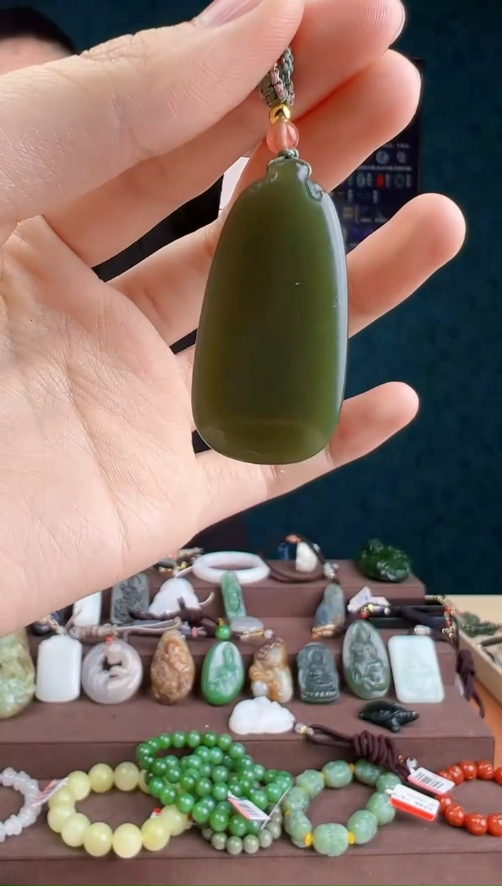 【闪购商品】和田玉颈饰未镶嵌ZZ 拍一发一 多样性发货