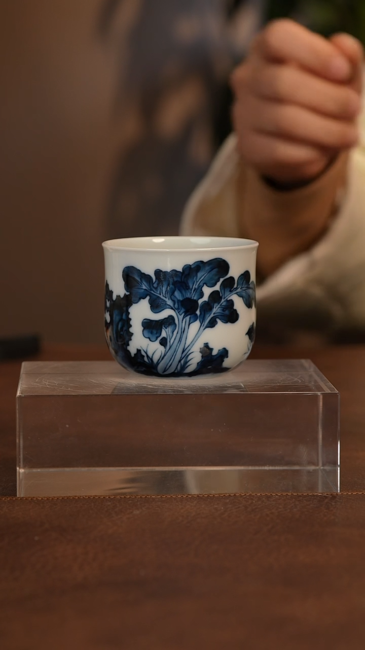 【闪购商品】瓷片青花瓷茶具斌芬陶瓷