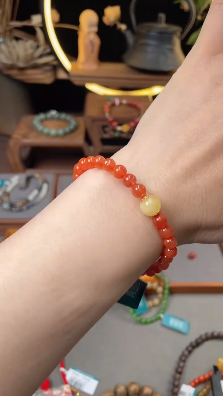 【闪购商品】南红玛瑙手饰未镶嵌@@I042C016981