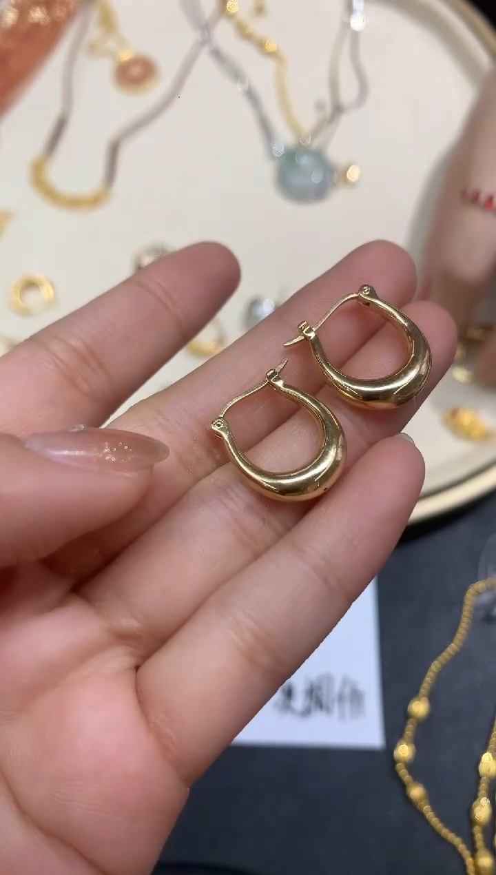 耳饰18K金耳饰A48|999