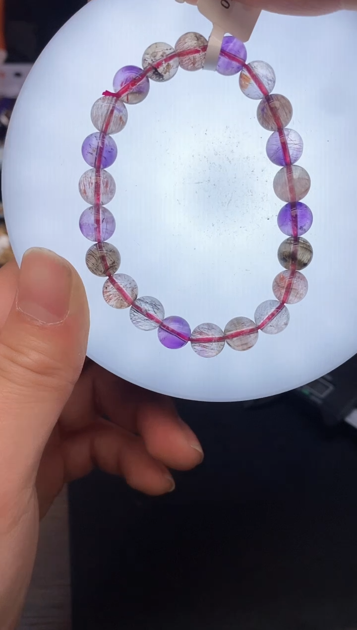 【闪购商品】水晶手串未镶嵌A111 仙女超七 8mm+