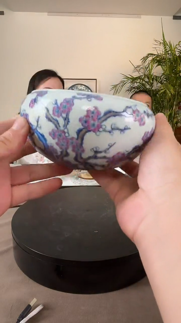 摆件陶瓷九石堂《梅花》陶瓷水洗