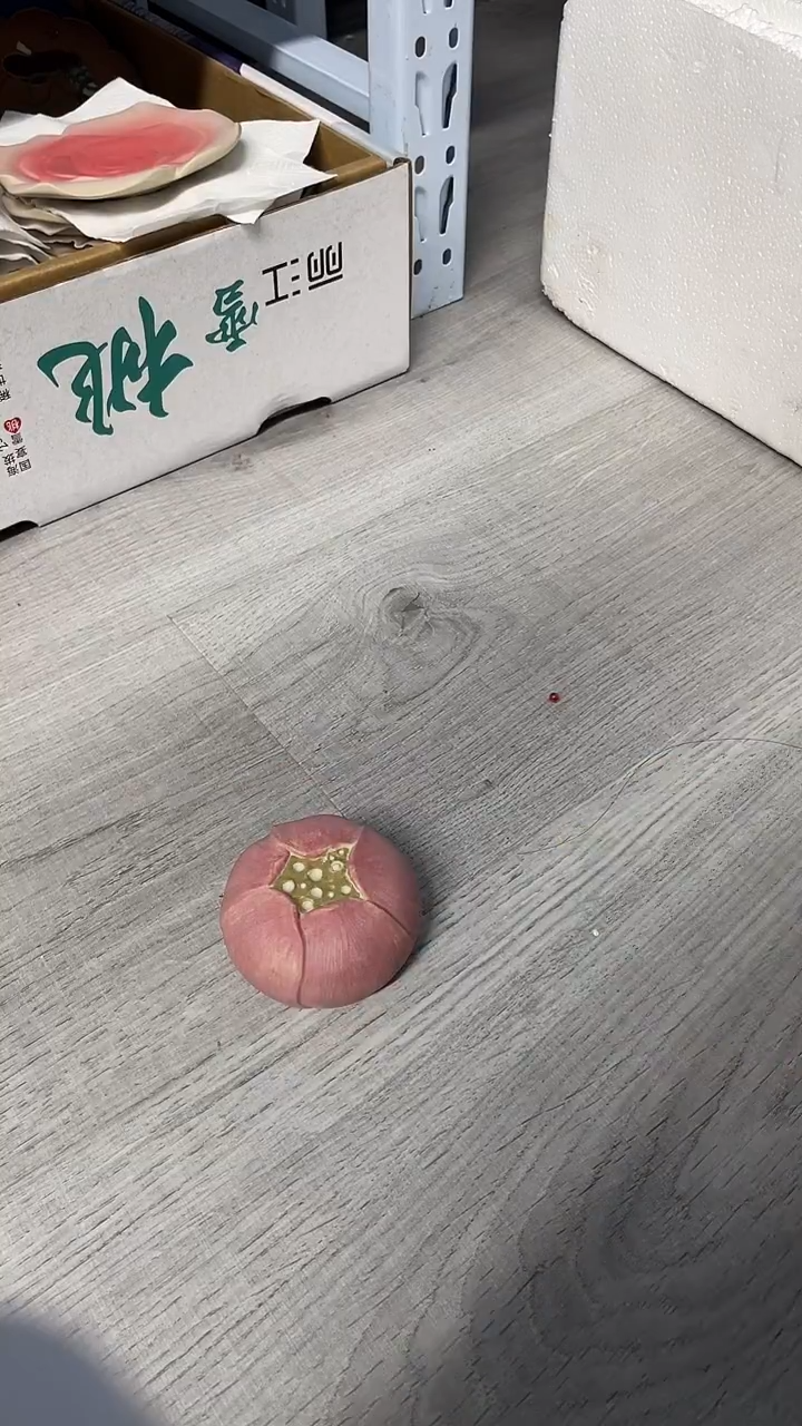 茶壶紫砂粉色莲子杯子