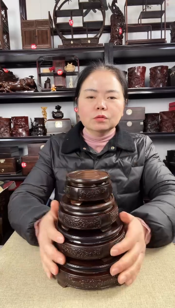 木电脑一套老李红木工艺品