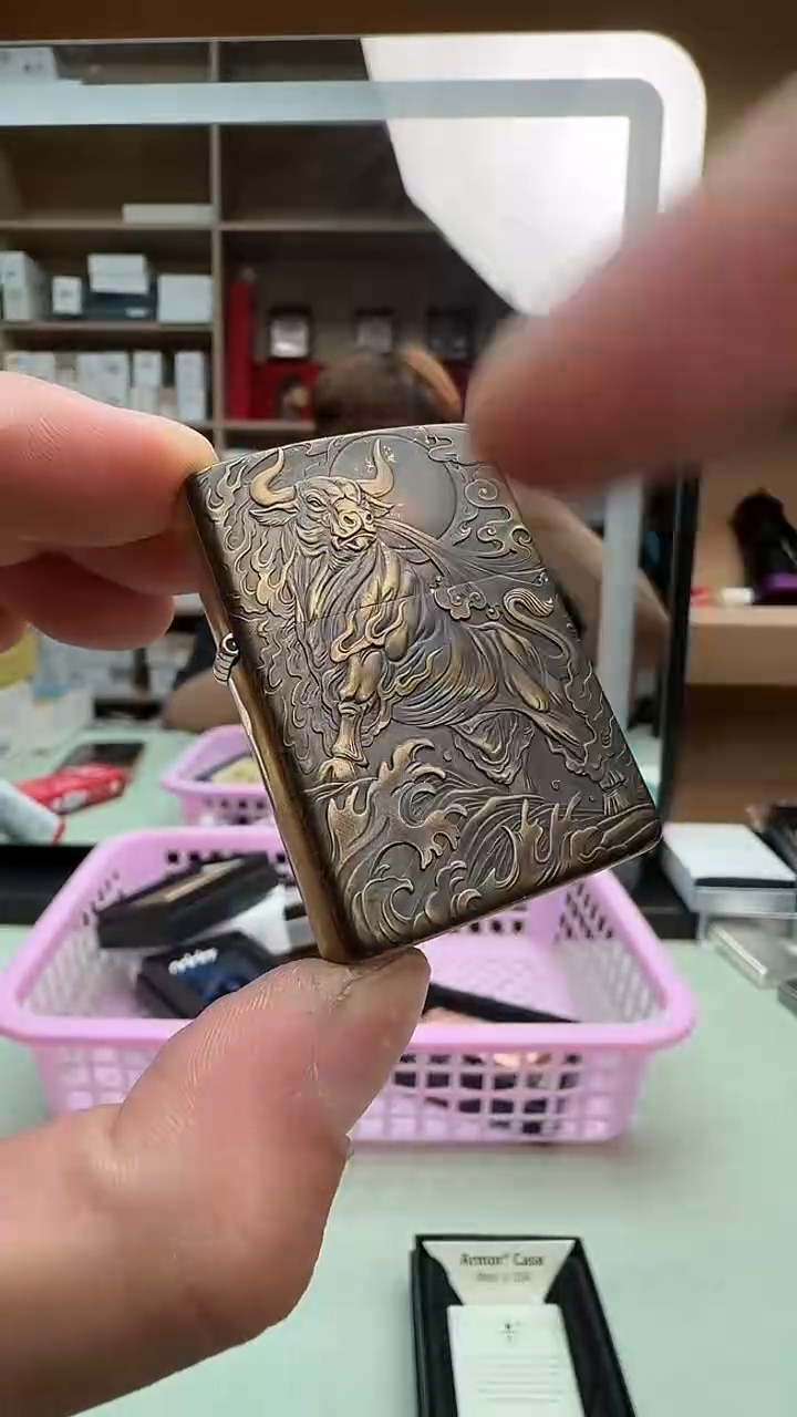 Zippo打火机168破发者牛魔王