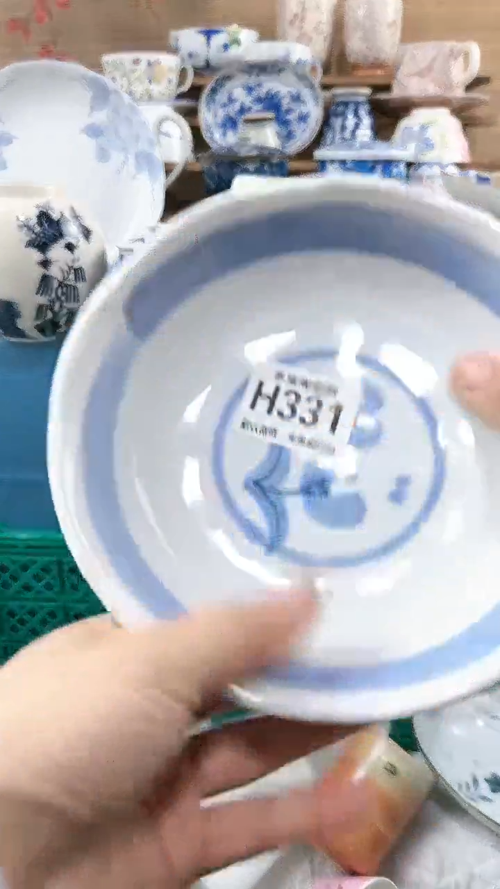 【闪购商品】瓷片多宝阁瓷器满18米包邮 H331