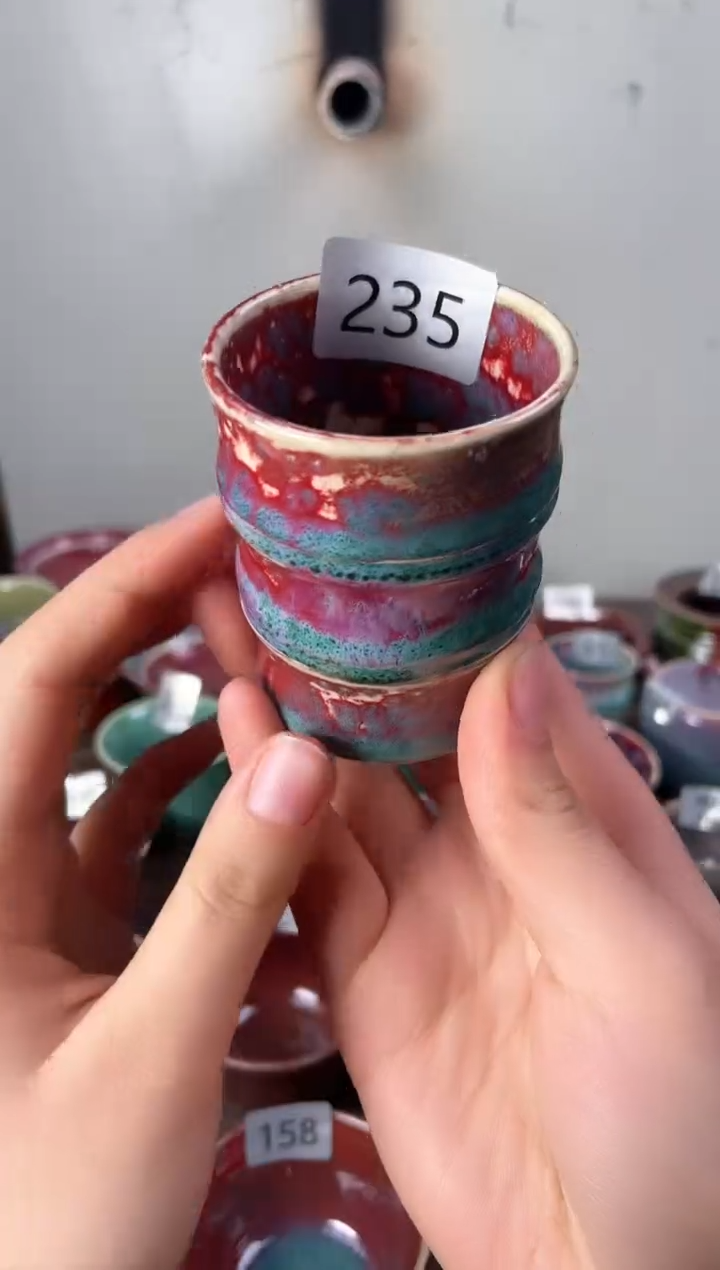 【闪购商品】摆件钧瓷手工茶器窑变