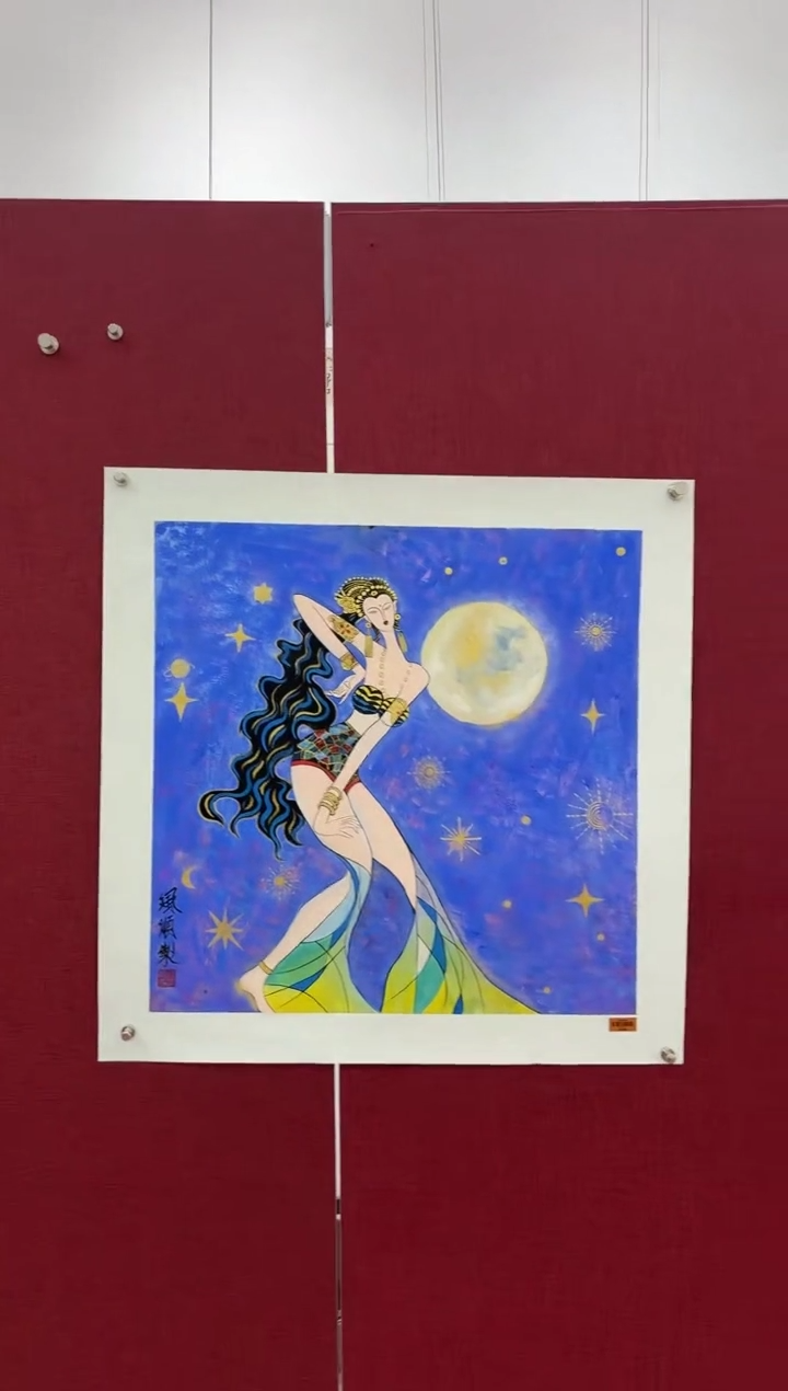 绘画国艺5月25日绘画4平尺