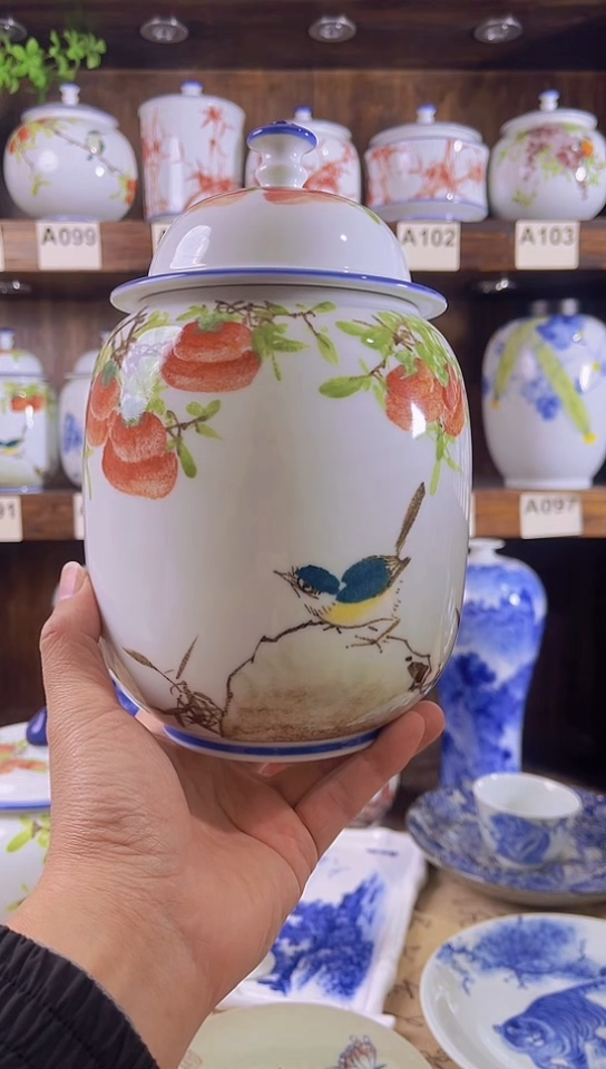 迎君陶瓷纯手工手绘5