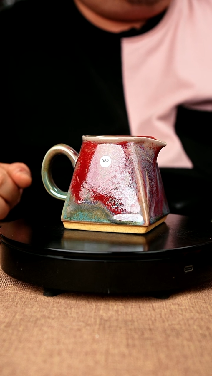 【闪购商品】567#省工一级品原矿钧瓷炉钧釉公道杯