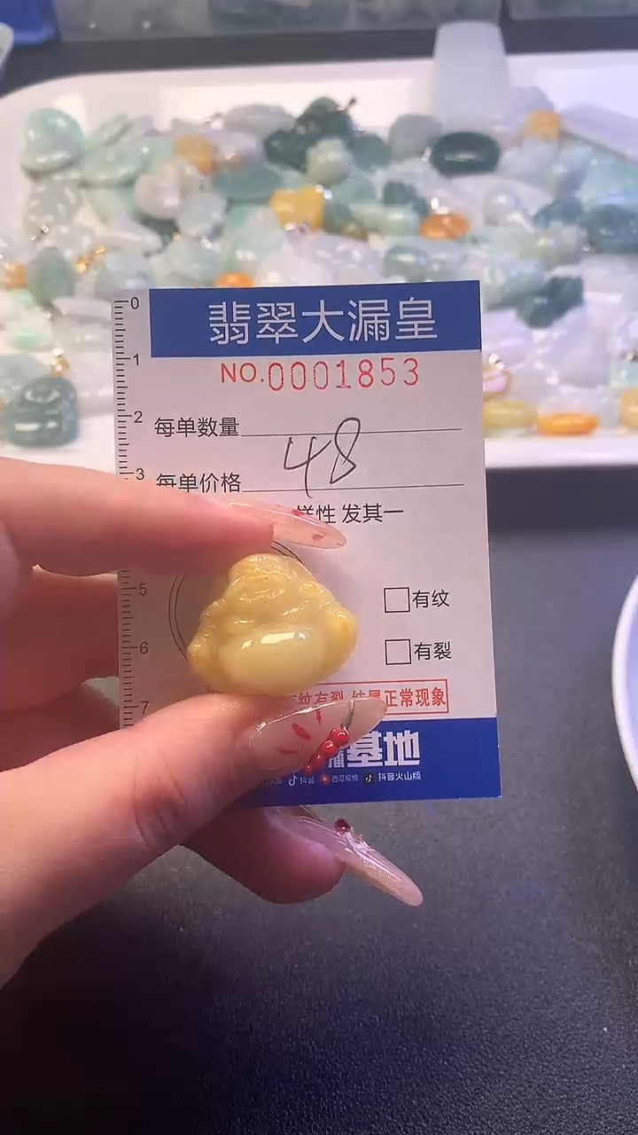 【闪购商品】翡翠吊坠(不含链)未镶嵌1853