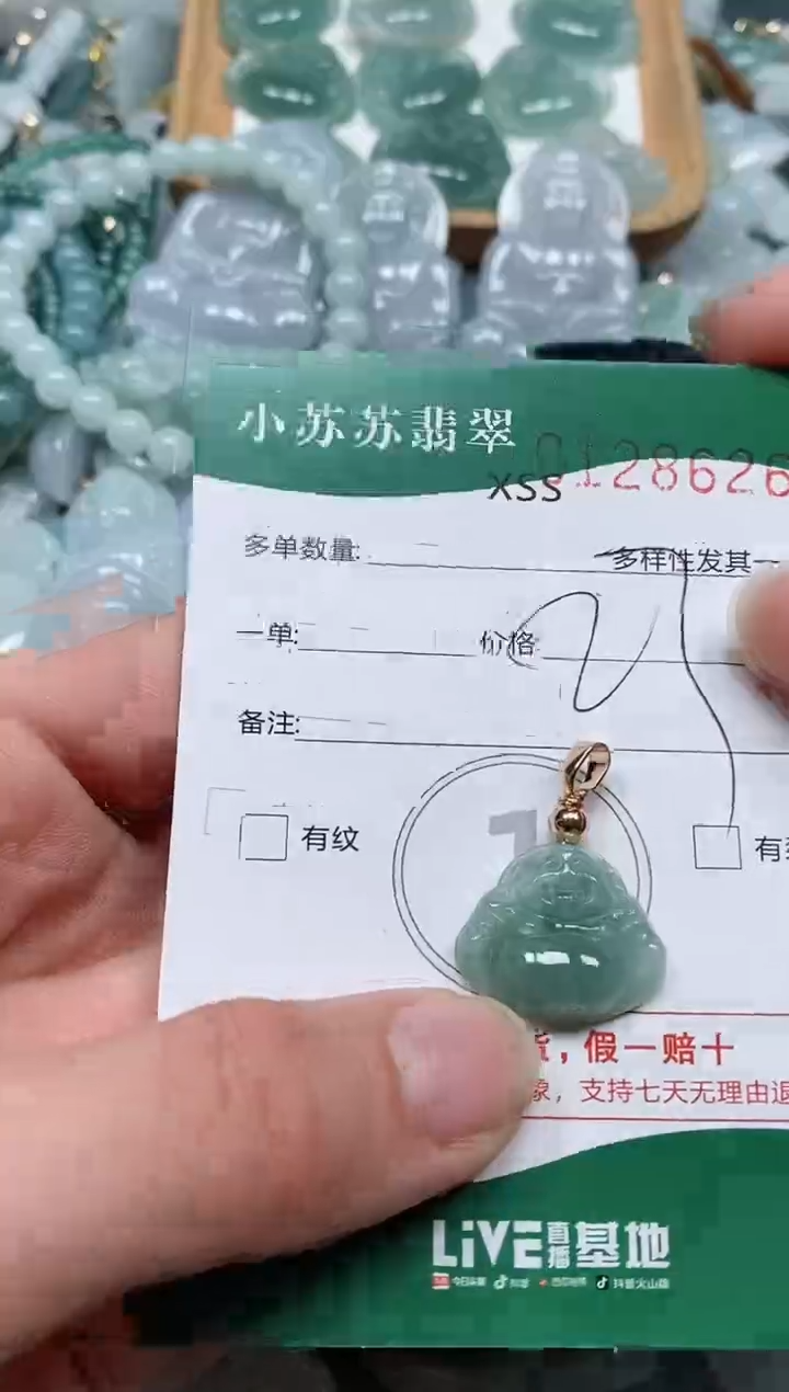 【闪购商品】翡翠颈饰未镶嵌闪购商品0128626