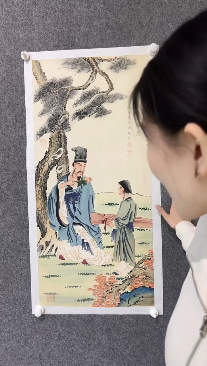国画MNX-3.8平尺-国画-红----