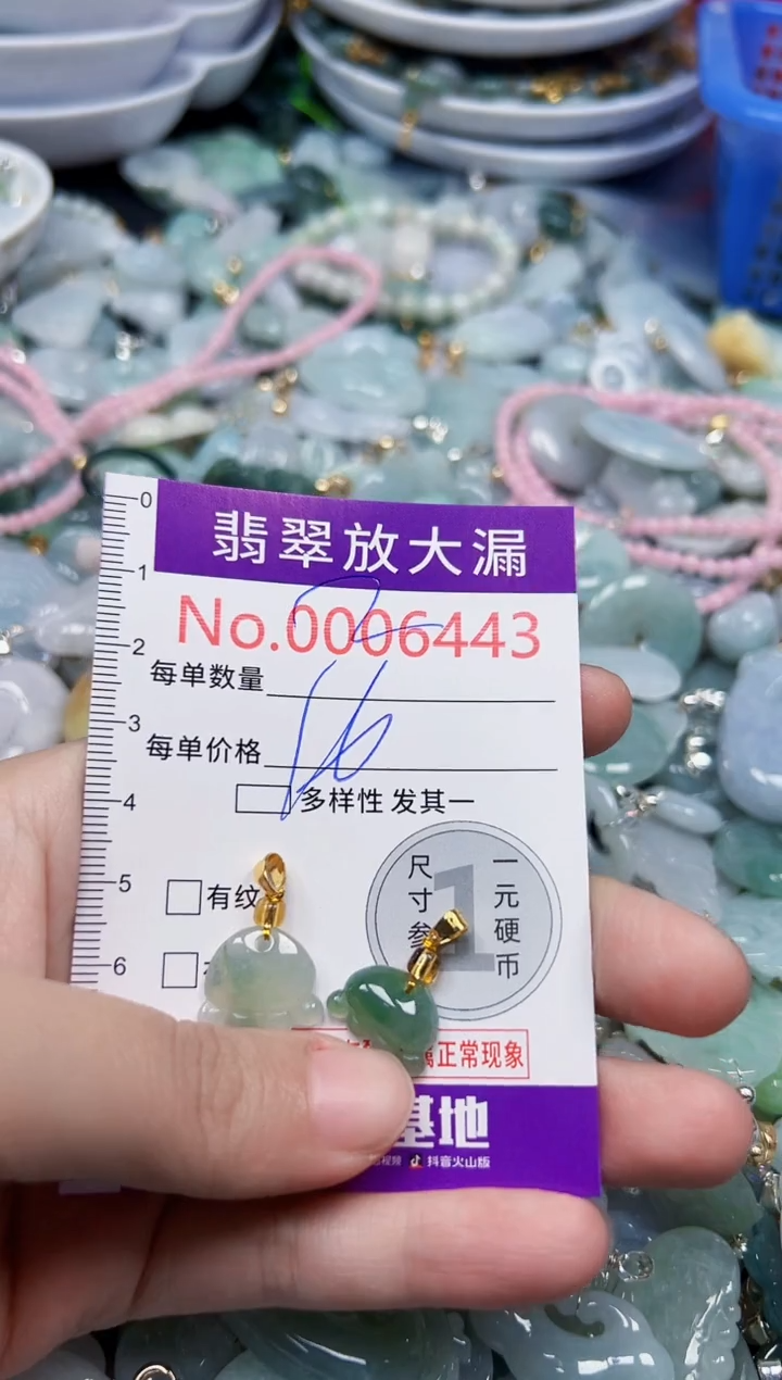 颈饰未镶嵌翡翠6443