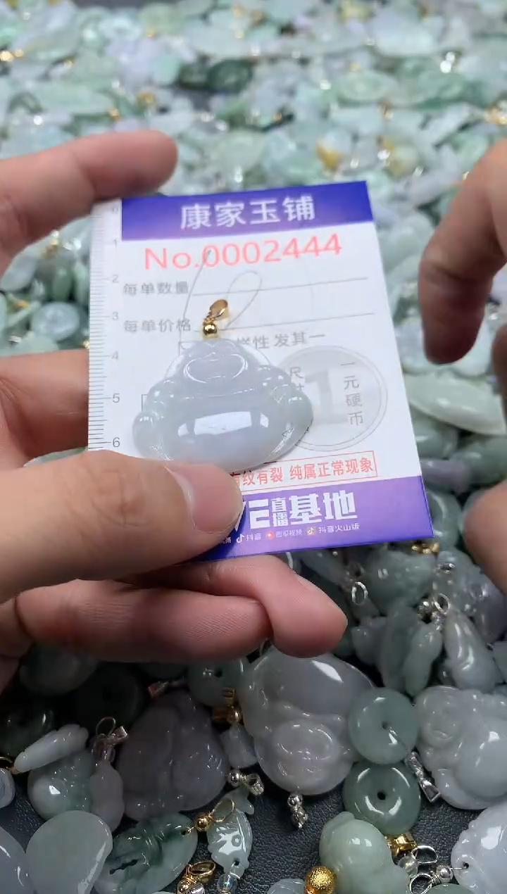 颈饰未镶嵌翡翠2444