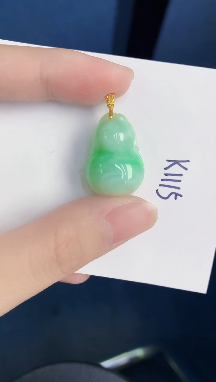 颈饰未镶嵌翡翠天然翡翠缅甸A货