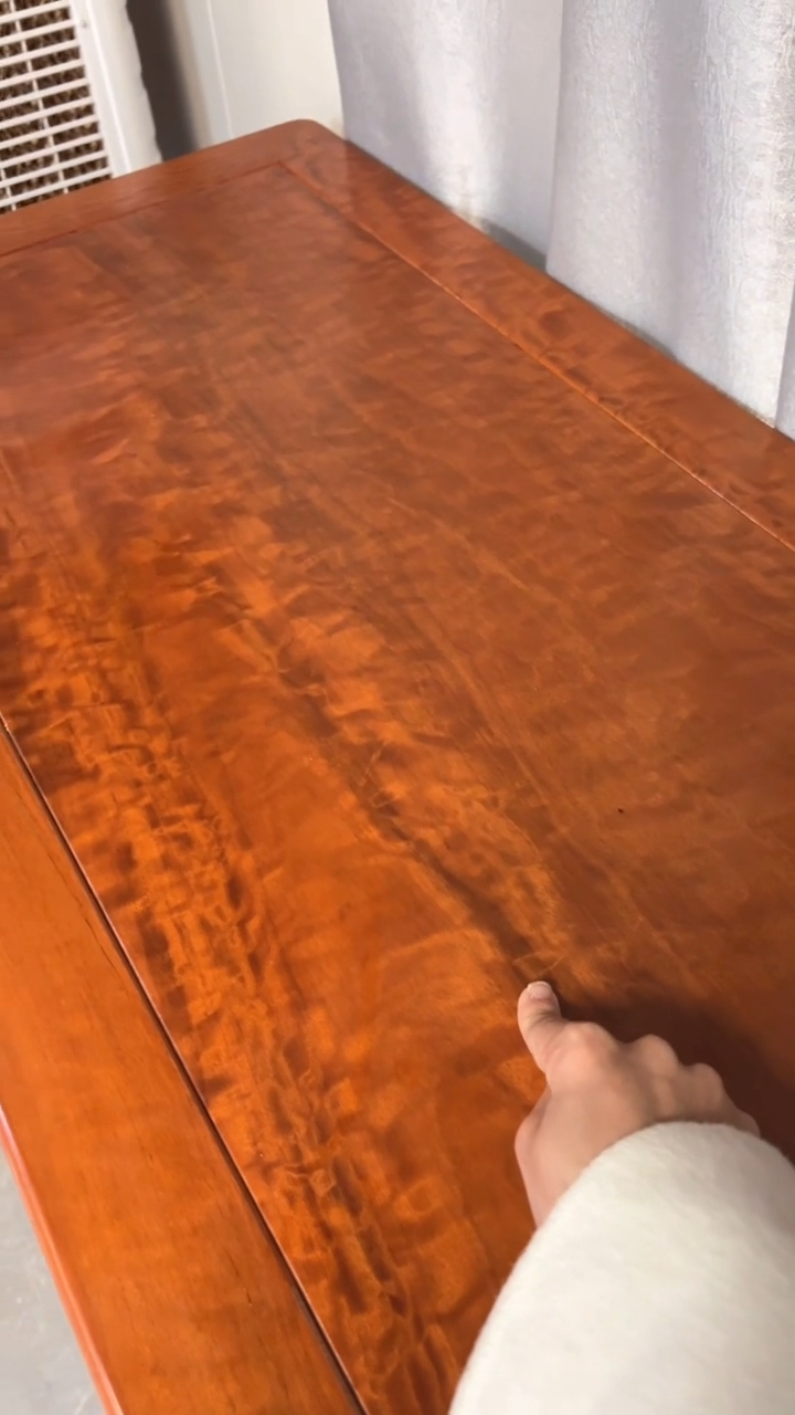 【闪购商品】花梨木类家具微瑕处理书桌一套