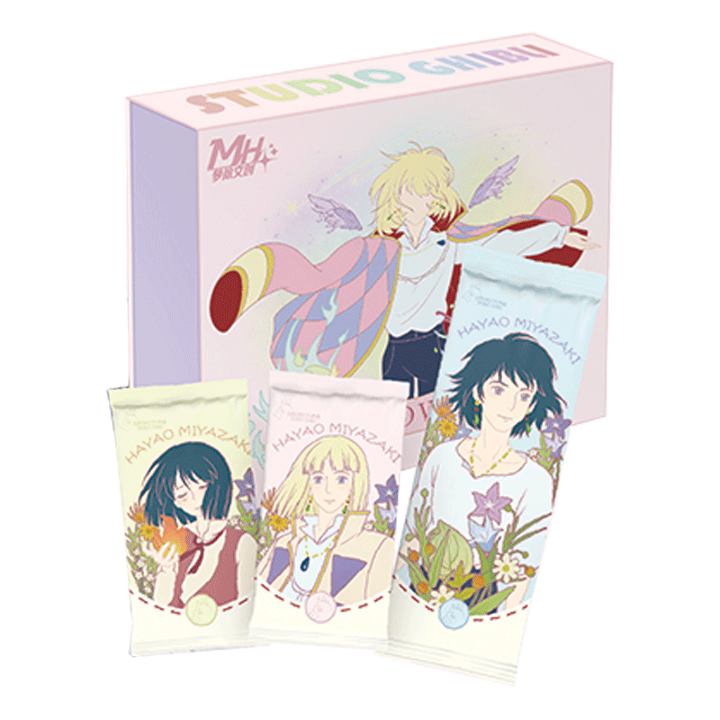 可【拆包】梦绘文创宫崎骏绘梦入境 第三弹 纸质二创卡牌（盲盒代拆）