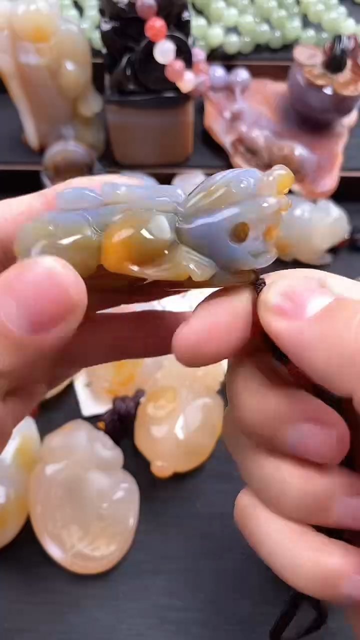 【闪购商品】玛瑙/玉髓貔貅未镶嵌1