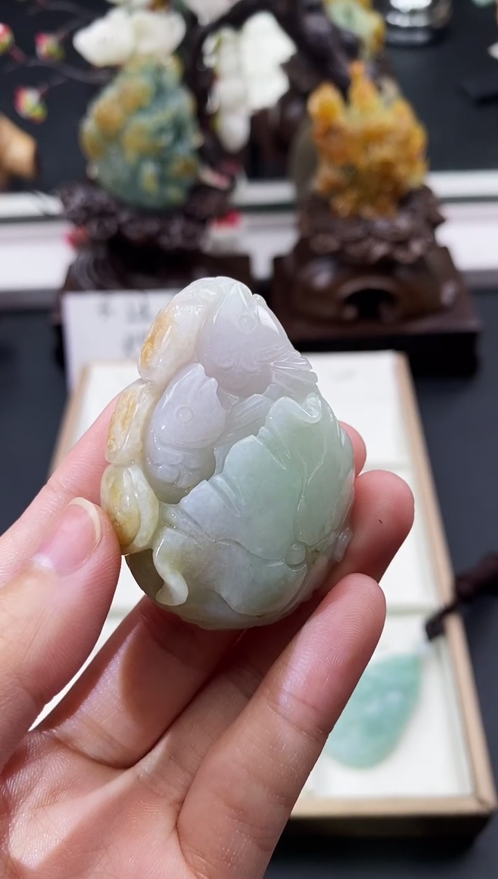 颈饰未镶嵌翡翠天然缅甸A货翡翠