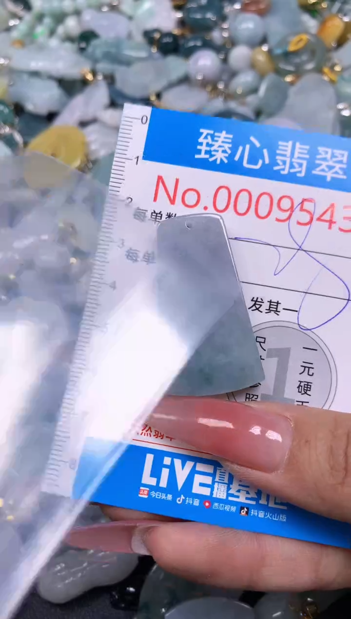 【闪购商品】翡翠颈饰未镶嵌含绳0009543