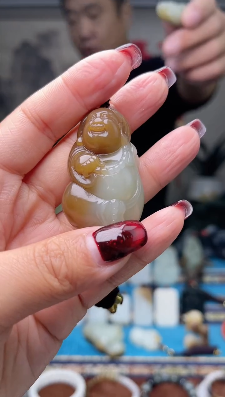 【闪购商品】和田玉挂件未镶嵌1