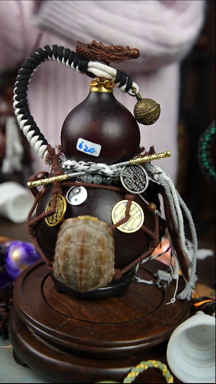 691号620ml左右非遗大漆酒葫芦