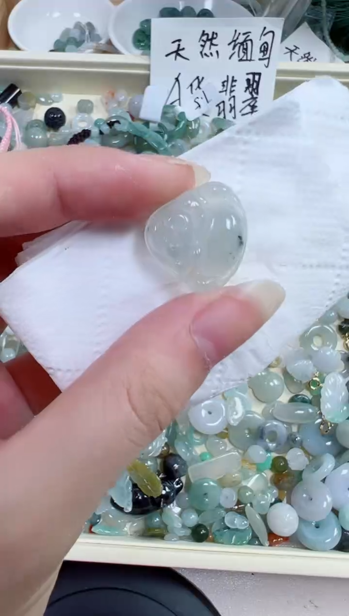 翡翠裸石22号链接，A货翡翠