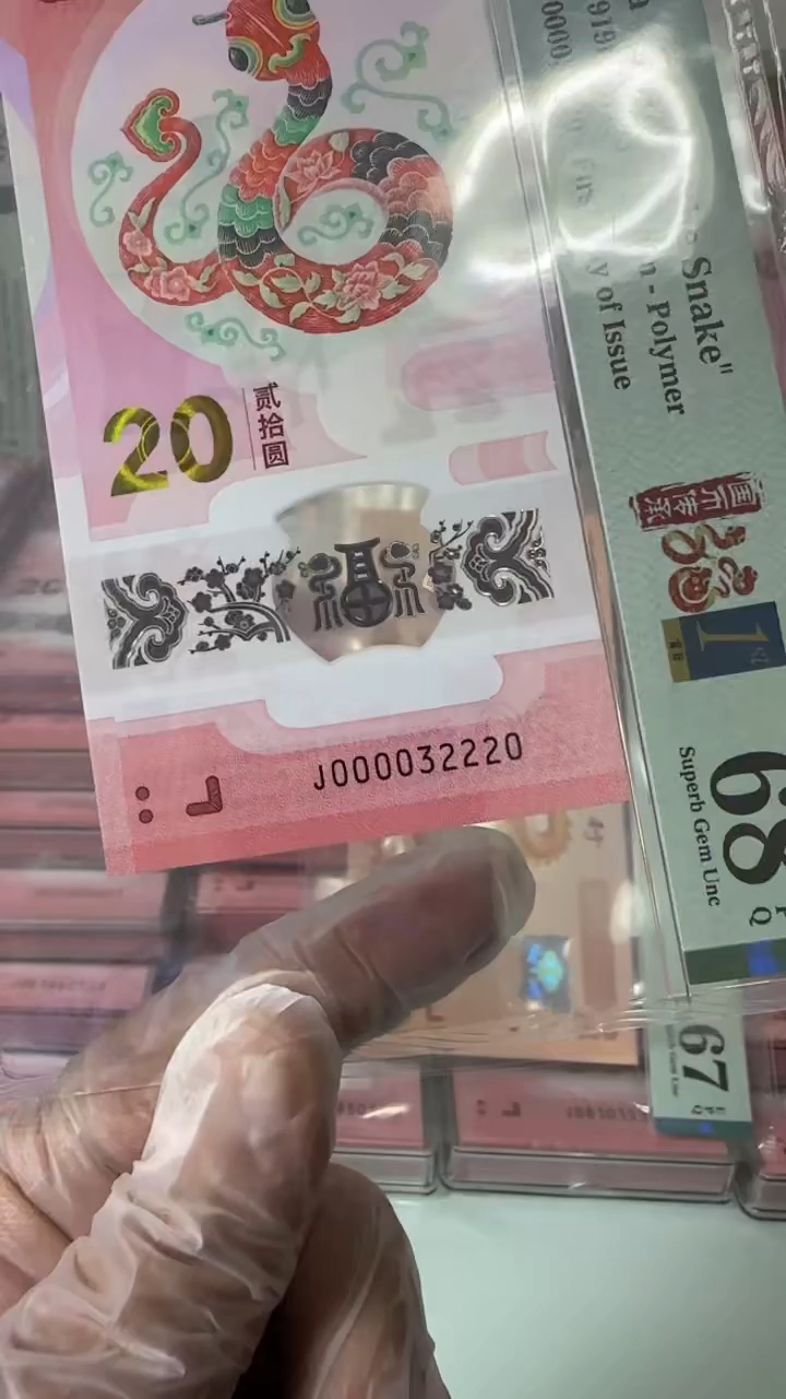 【闪购商品】塑料000032220蛇钞单张